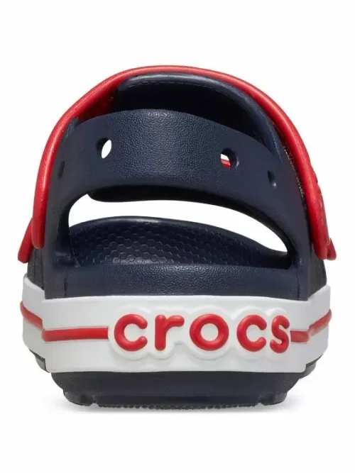 Crocs Crocband Cruiser Sandal T - Navy/Varsity Red - Image 7