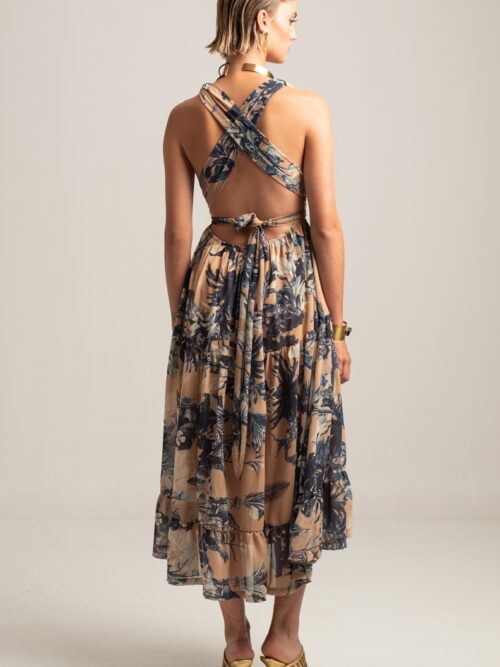 Peace & Chaos Tundra Twist-Me Long Dress - Image 5