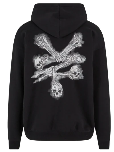 Zoo York Bones Hoodie Black - Image 4