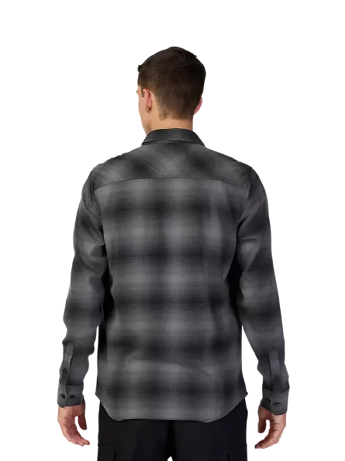 Fox Survivalist Flannel Shirt - Black - Image 4