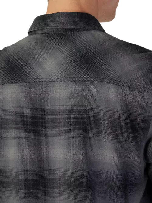 Fox Survivalist Flannel Shirt - Black - Image 7