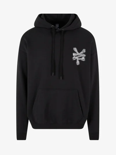 Zoo York Bones Hoodie Black - Image 6