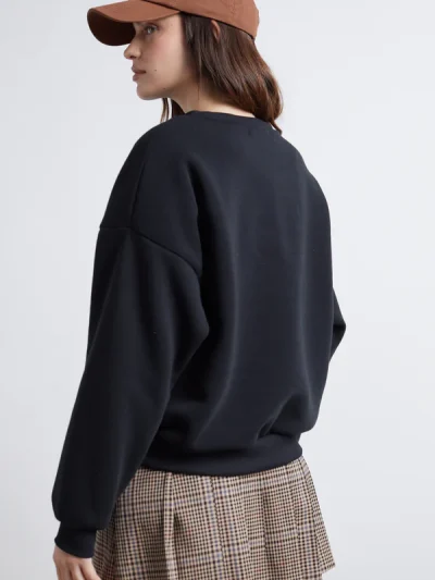 Sweatshirt With Embroidery - Image 4