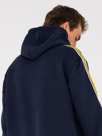 Rusty Roadhouse Taped Hooded Fleece Navy - Image 7