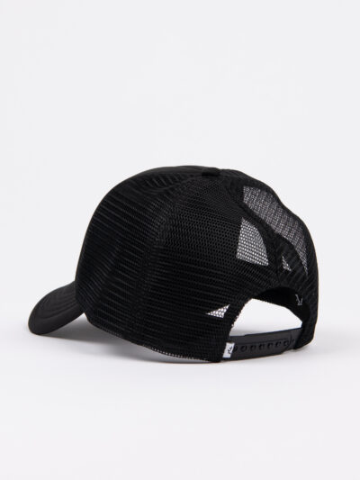 Rusty R Dot Trucker Cap - Black - Image 4