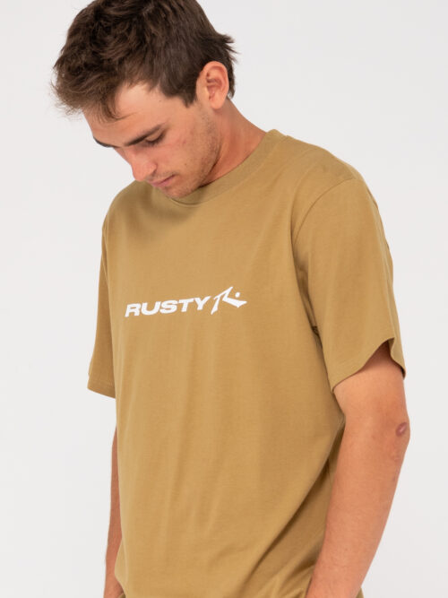 Rusty Vital Rusty Tee - Khaki - Image 5