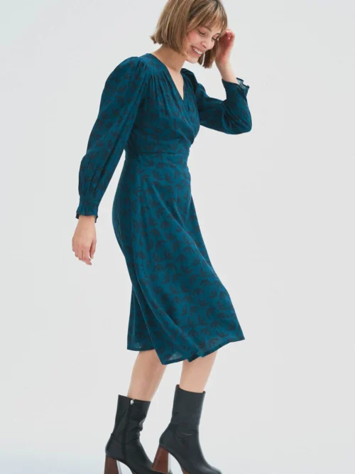 Vestido Largo Ceres Pajaros - Image 7