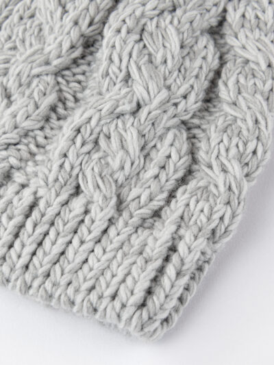 Rusty Mermaid Beanie - Light Grey - Image 10