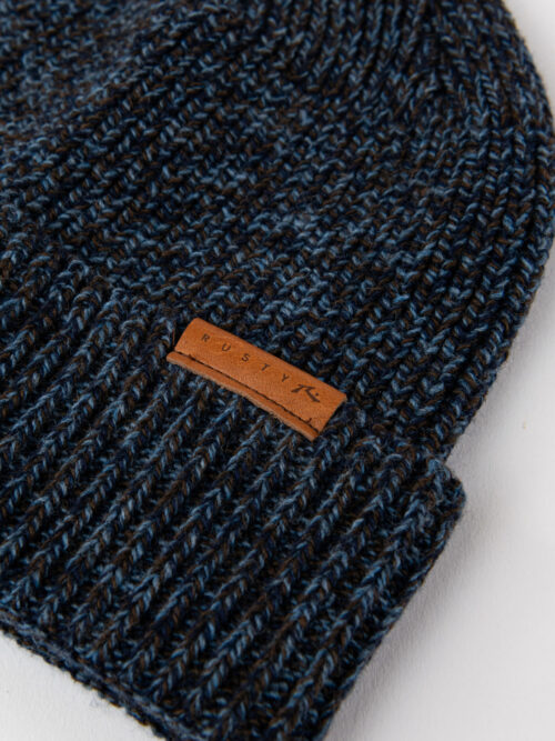 Rusty Gunner Beanie - Navy Blue - Image 5