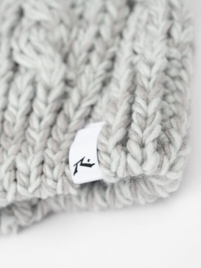 Rusty Mermaid Beanie - Light Grey - Image 5