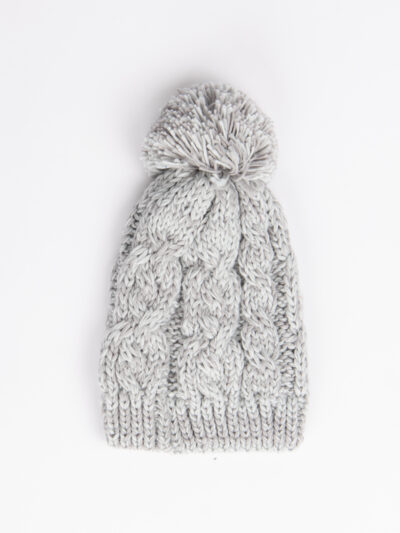 Rusty Mermaid Beanie - Light Grey - Image 4