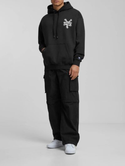 Zoo York Bones Hoodie Black - Image 7