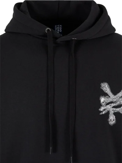 Zoo York Bones Hoodie Black - Image 8