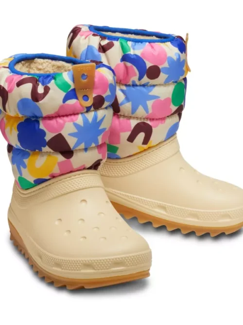 Crocs Classic Neo Puff Geo Shapes Boot K - Image 7