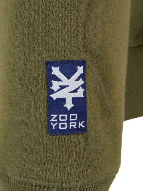Zoo York Skeleton Sweatshirt - Olive - Image 8