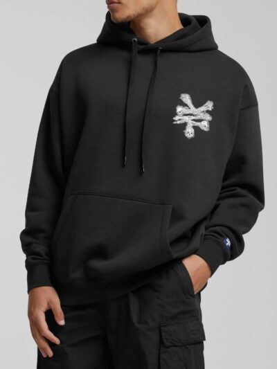 Zoo York Bones Hoodie Black - Image 9