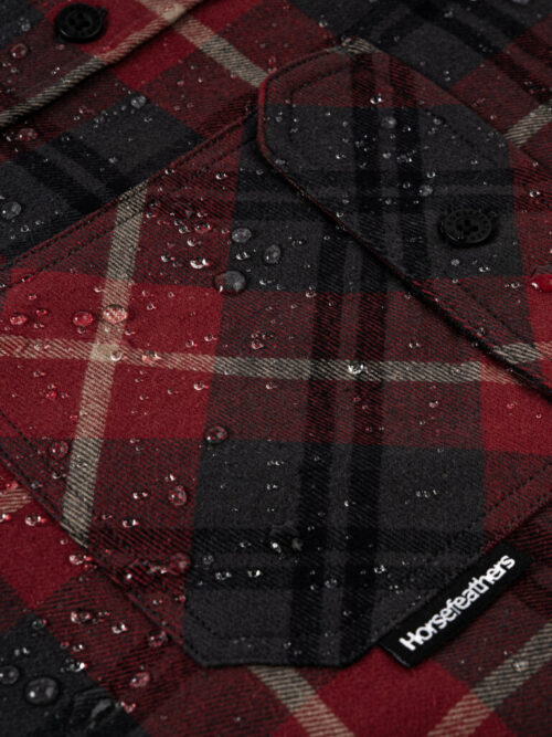 Horsefeathers Technical Dough Shirt - Redwood - Image 11