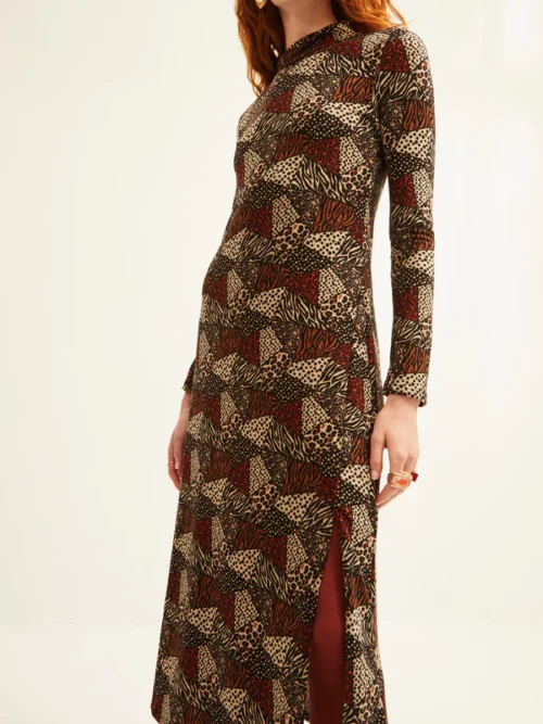 Xantik Vestido Corte Falda - Image 6