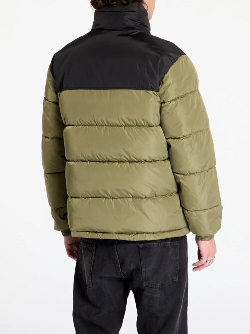 Karl Kani Retro Essential Puffer Jacket Olive - Image 6