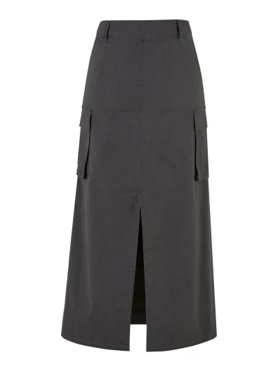 Karl Kani Signature Long Cargo Skirt Black - Image 4