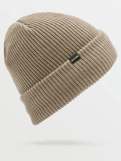 Volcom Sweep Lined Beanie - Brown - Image 3