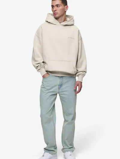 Pegador Buford Oversized Hoodie Washed Light Beige - Image 4