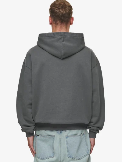 Pegador Alden Oversized Hoodie Washed Anthracite - Image 5