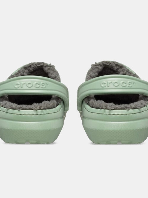 Crocs Classic Lined Clog - Olive - Image 6