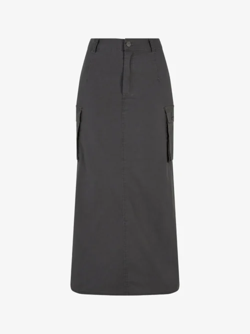 Karl Kani Signature Long Cargo Skirt Black - Image 10