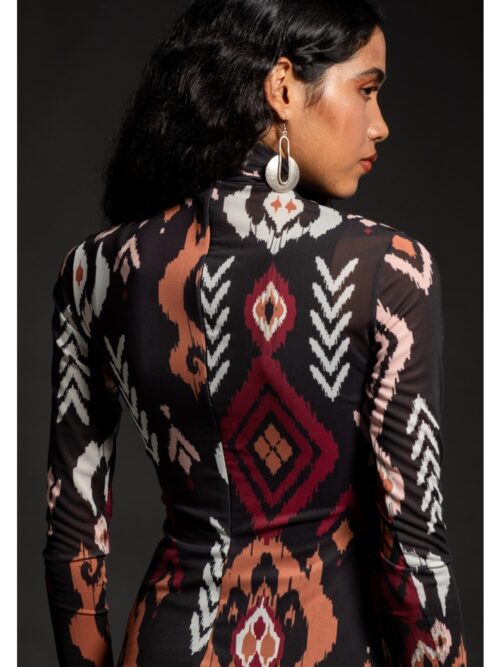 Peace & Chaos Manifesto Long Dress - Image 5