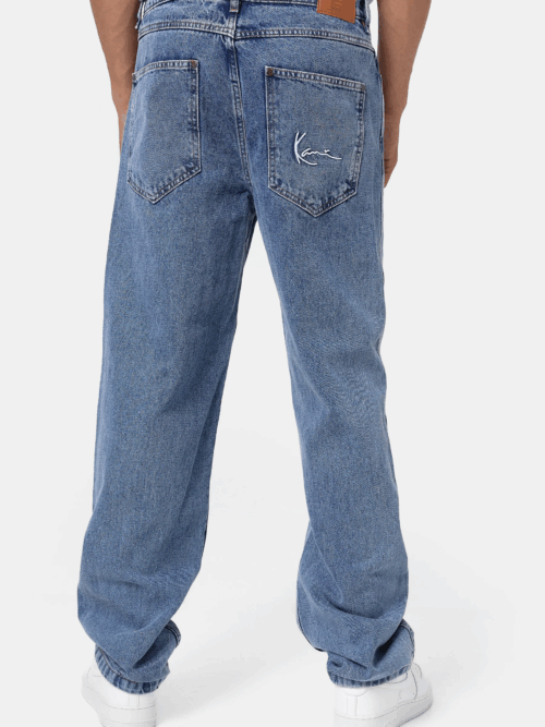 Karl Kani Small Signature Baggy Five Pocket Denim - Image 5