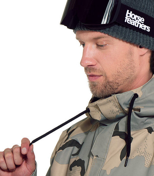 Horsefeathers Blake Snow Jacket - Desert Camo - Image 6