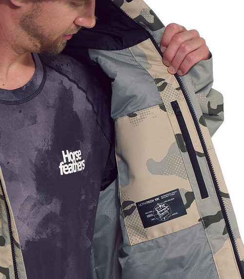 Horsefeathers Blake Snow Jacket - Desert Camo - Image 7
