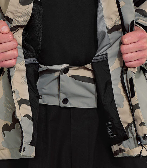 Horsefeathers Track Snow Jacket - Desert Camo - Image 9