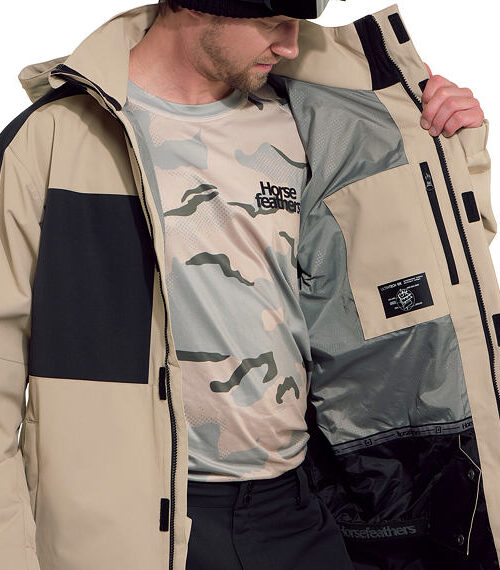 Horsefeathers Envoy Jacket - Mojave/Black - Image 5
