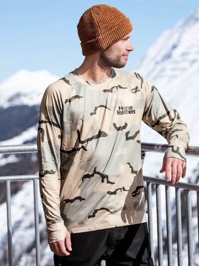 Horsefeathers Riley Tech Top - Desert Camo - Image 9