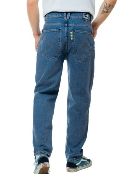 Homeboy X-tra Loose Flex Denim - Blue - Image 4