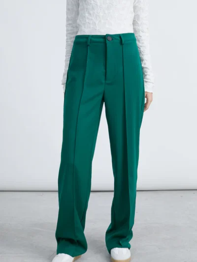 Womens Trousers In Green