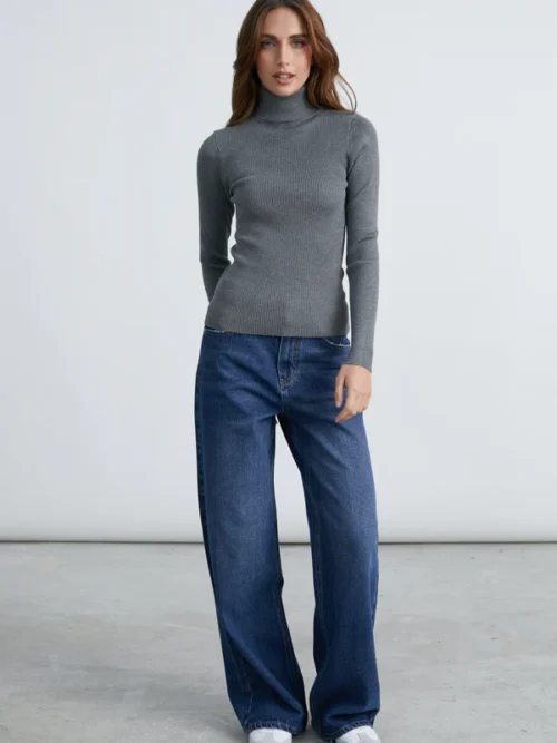 Womens Cotton-Blend Jeans - Image 4