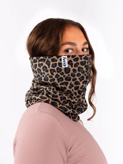 Eivy Colder Neckwarmer - Leopard - Image 3