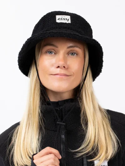 Full Moon Sherpa Hat - Black