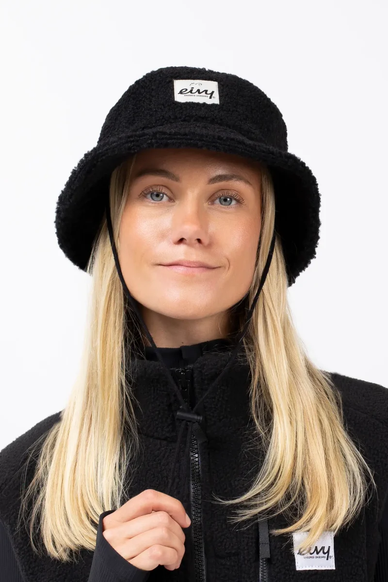 Full Moon Sherpa Hat - Black