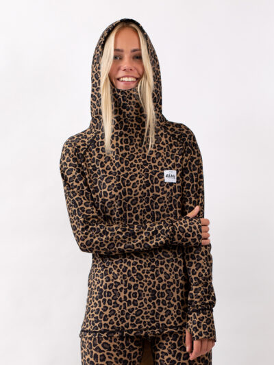 Icecold Hood Top - Leopard