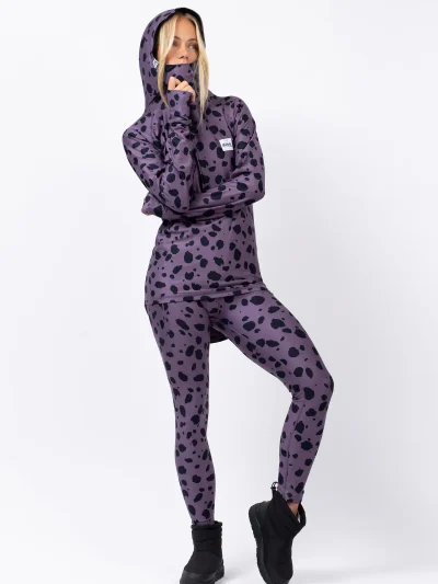 Eivy Icecold Hood Top - Purple Cheetah - Image 5