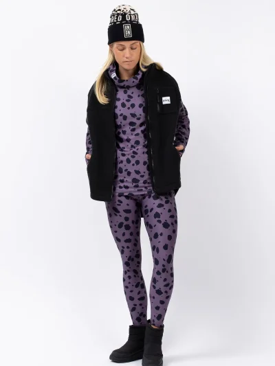 Eivy Icecold Hood Top - Purple Cheetah - Image 4