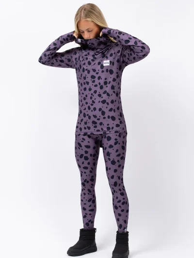 Eivy Icecold Hood Top - Purple Cheetah - Image 7