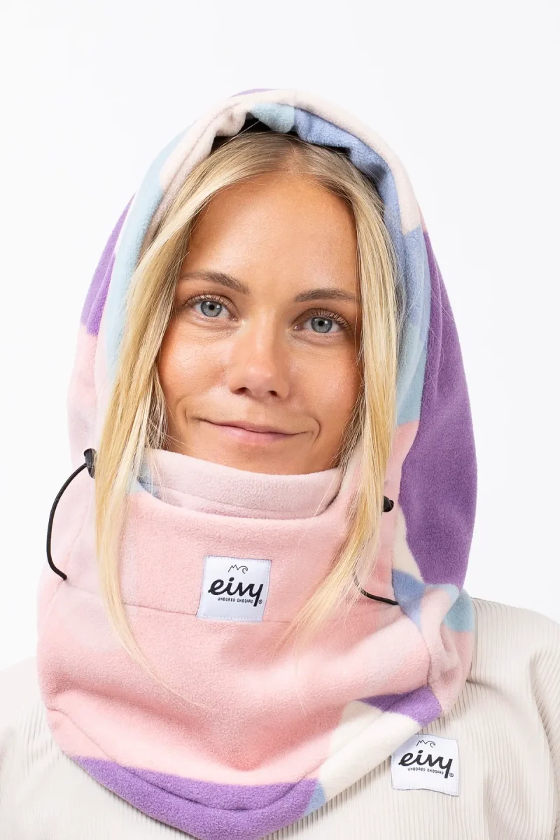 Mandy Fleece Balaclava - Abstract Pastels