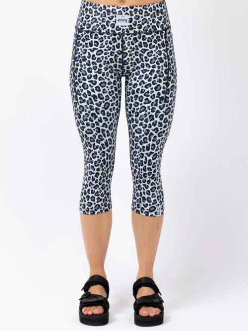 Eivy Pocket Tights 3/4 - Snow Leopard - Image 3