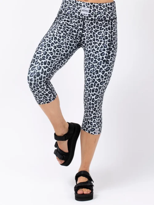Eivy Pocket Tights 3/4 - Snow Leopard - Image 4