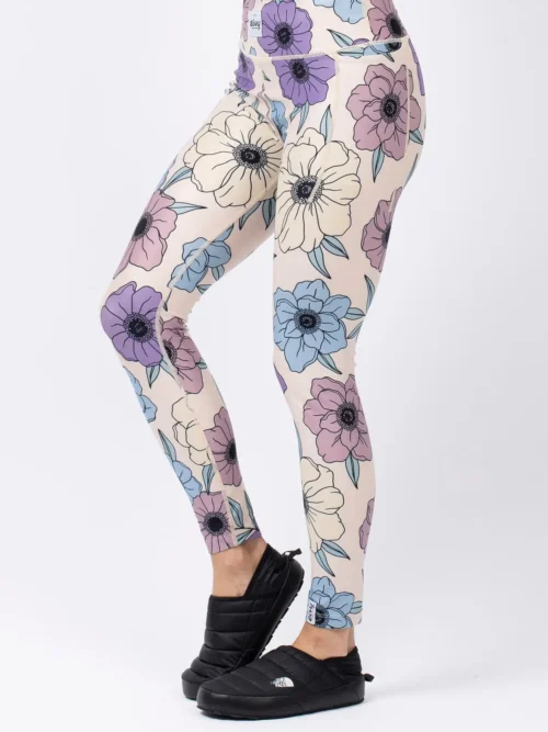Pocket Tights - Big Flower